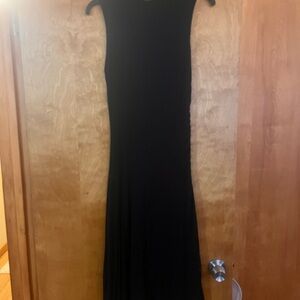 Daisy Fuentes Elegant Black Sleeveless Dress